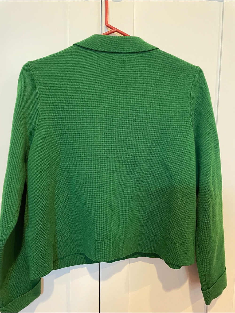 Sézane Bright Green Betty cardigan size S - Picture 5 of 5